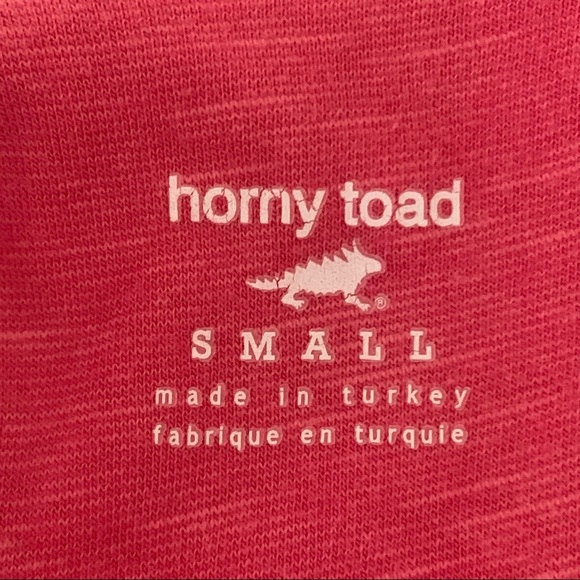 HORNY TOAD Seahorse Racerback Casual Knit Dress Bright Pink Fuchsia Sporty - Picture 2 of 14